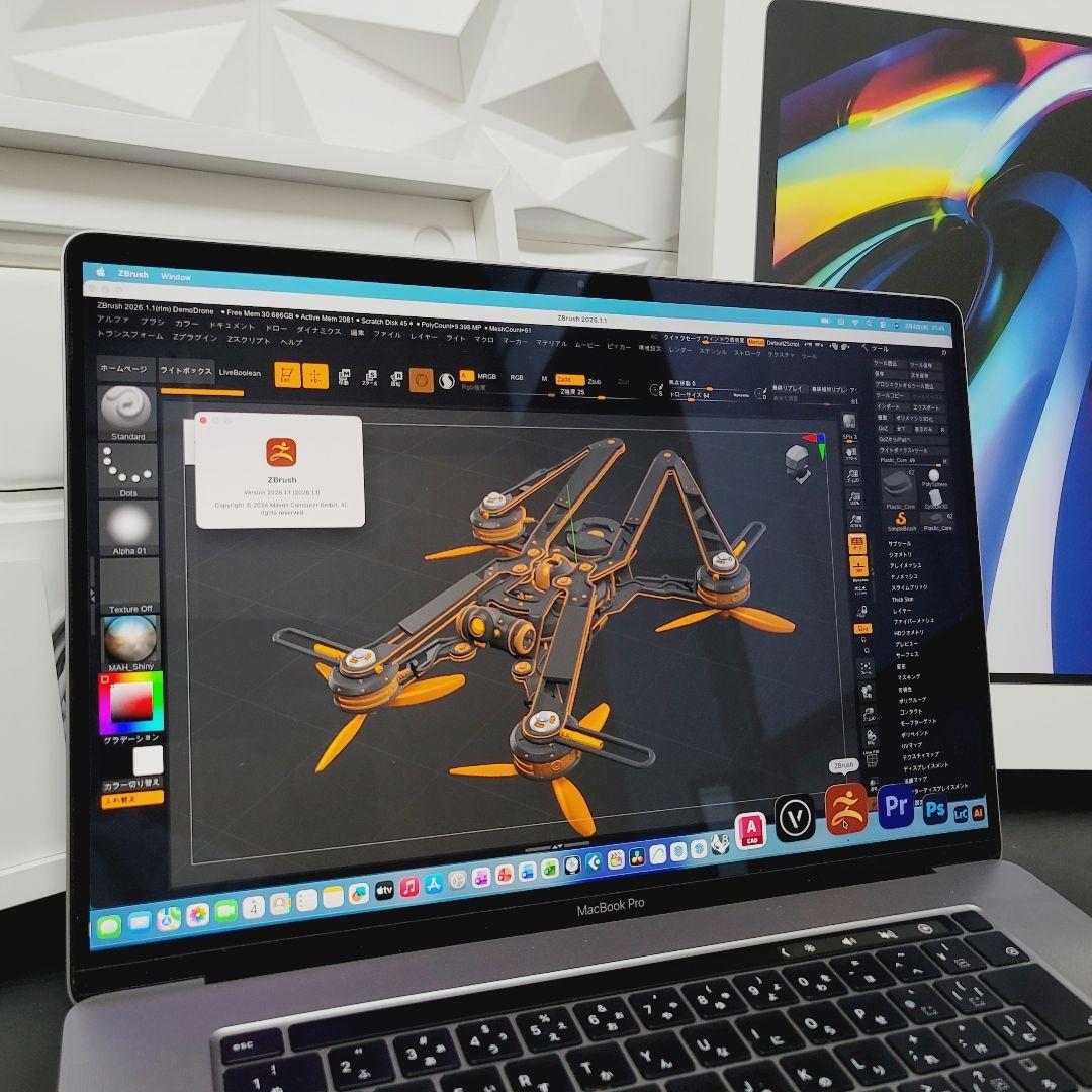 MacBook Pro 16インチ i9 32/1TB CAD/BIM&3D設計 - メルカリ