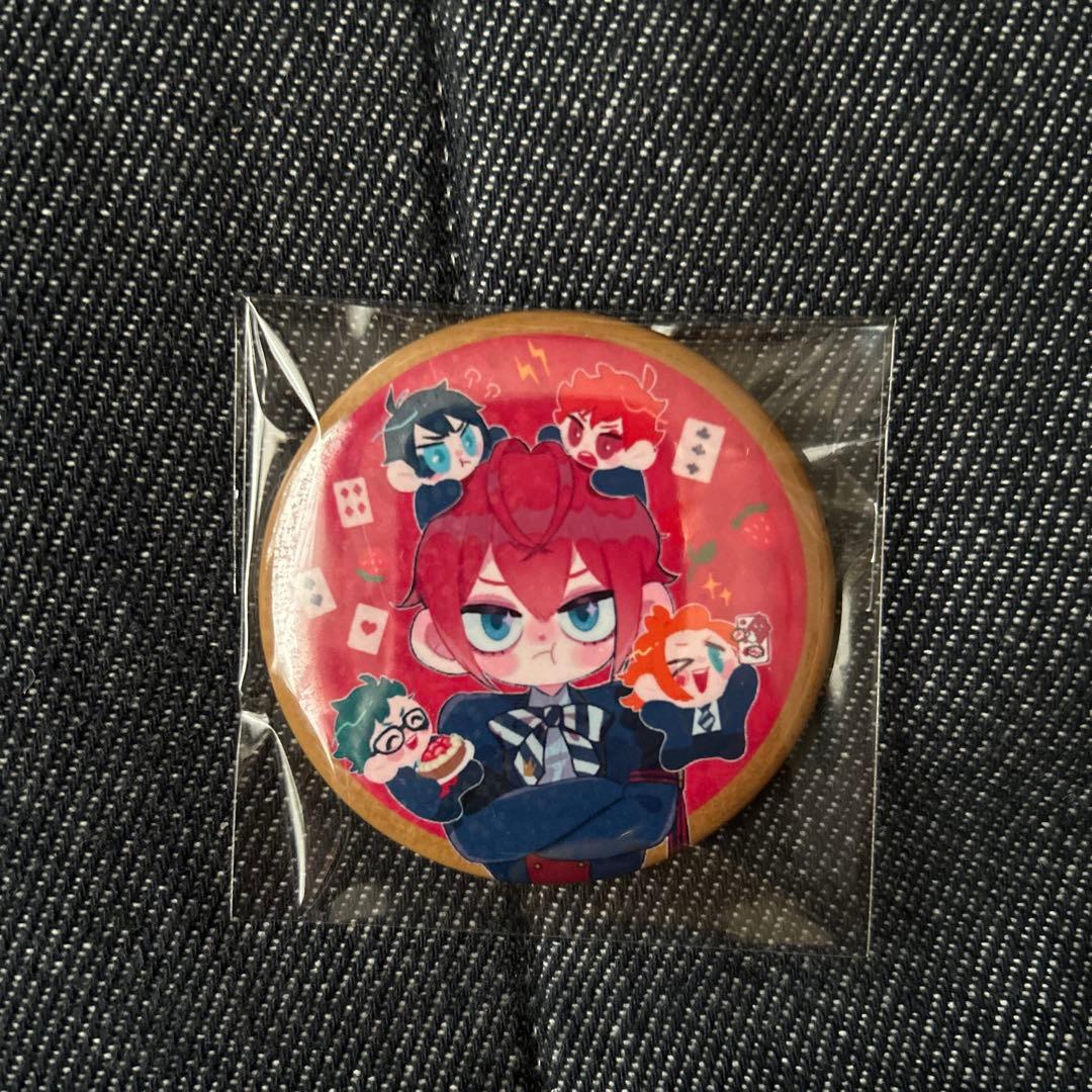 ディズニー ツイステ リドル・ローズハート バースデー 缶バッジ