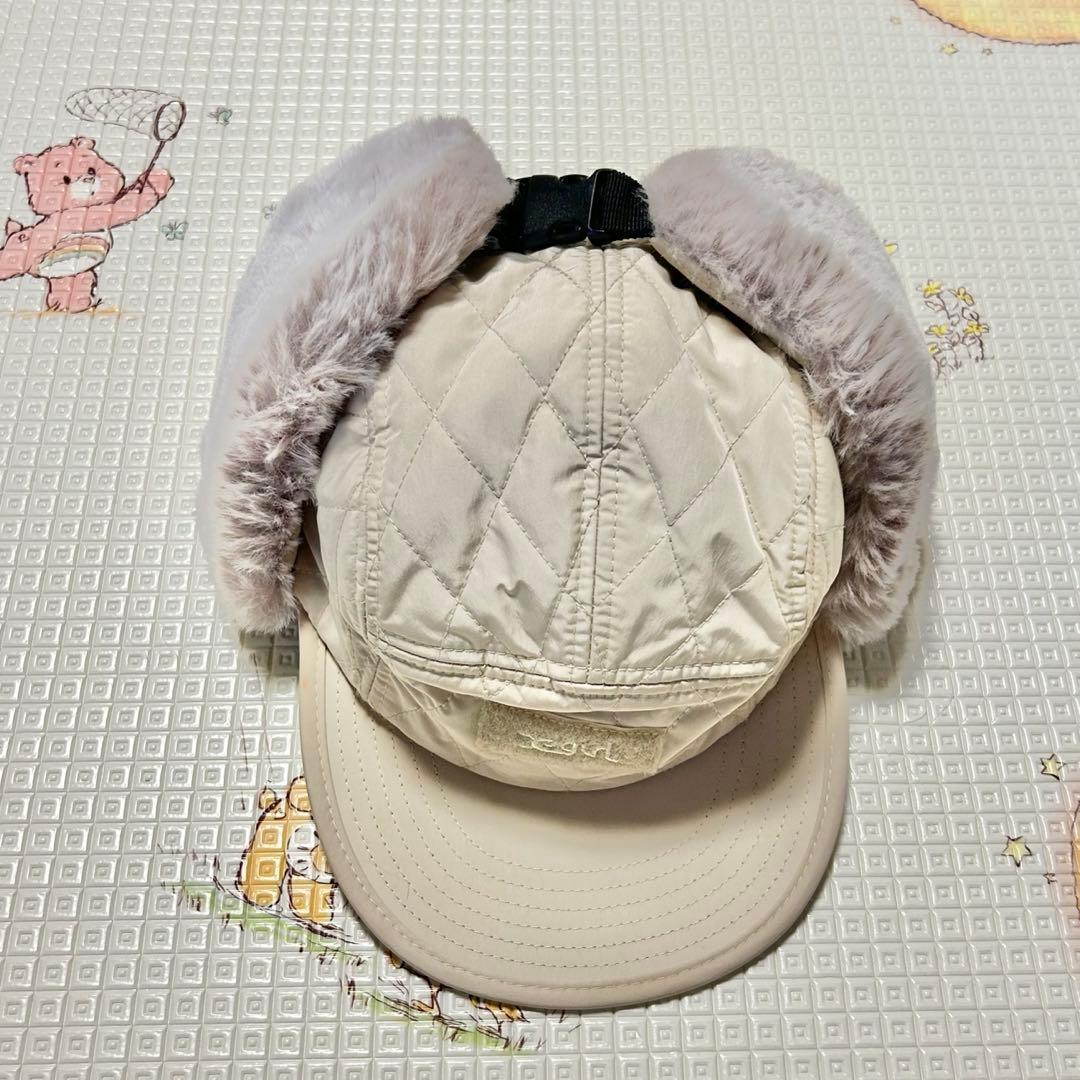 Xgirl】エックスガール DOG EAR JET CAP ベージュ - メルカリ