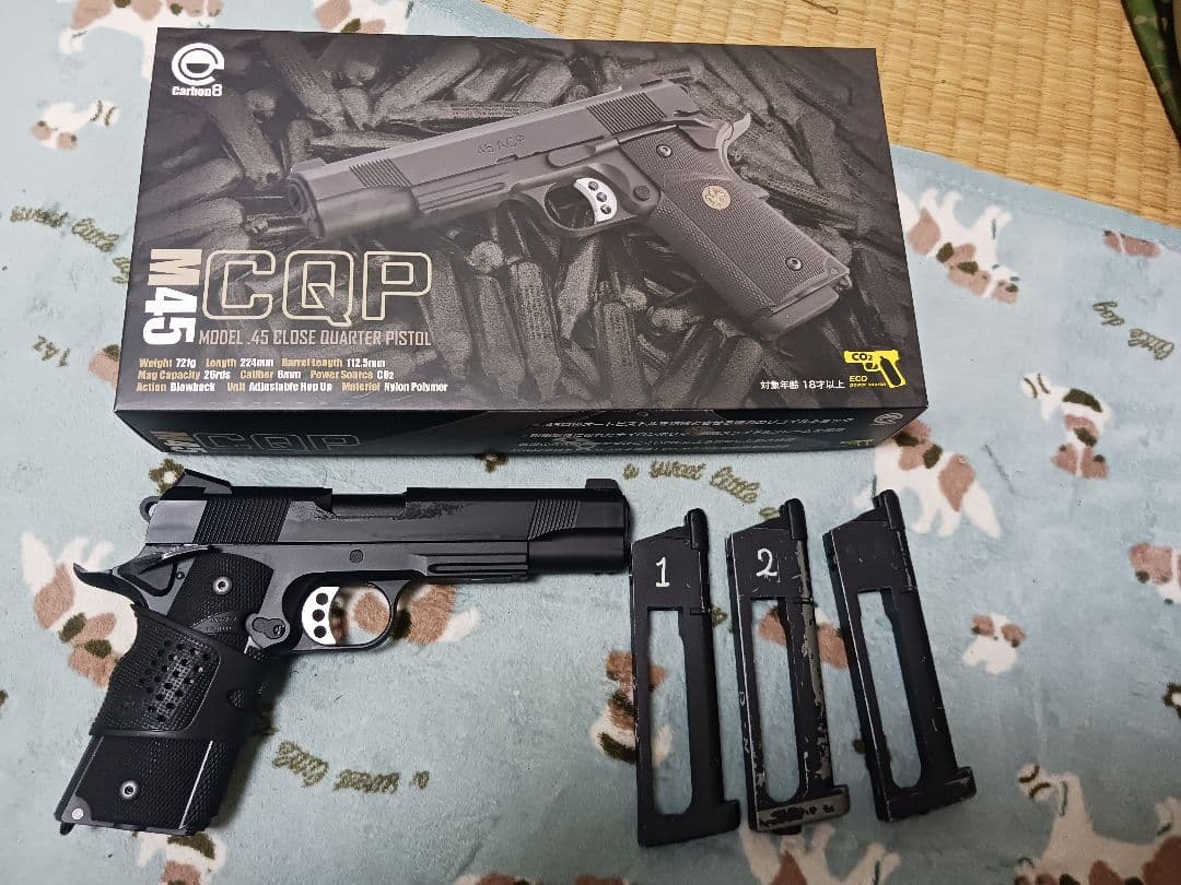 Carbon8 M45CQP マガジン2個付き【明日まで出品】