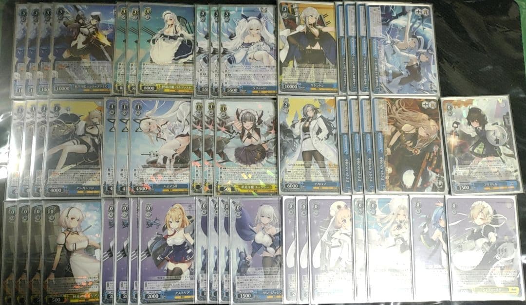 ヴァイス アズレン 8門 デッキ スリーブ パーツ付き