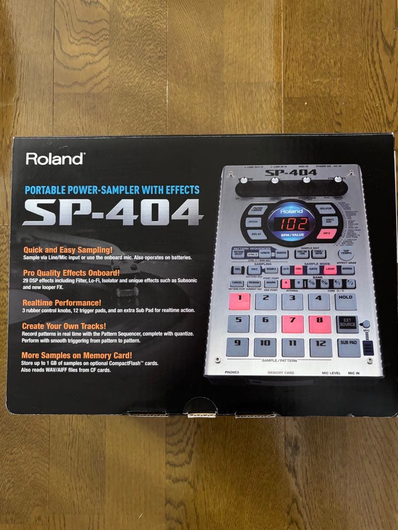 Roland SP-404 ポータブルパワーサンプラー ROLAND (ローランド) ポータブルパワーサンプラー SP-404 通電確認のみ