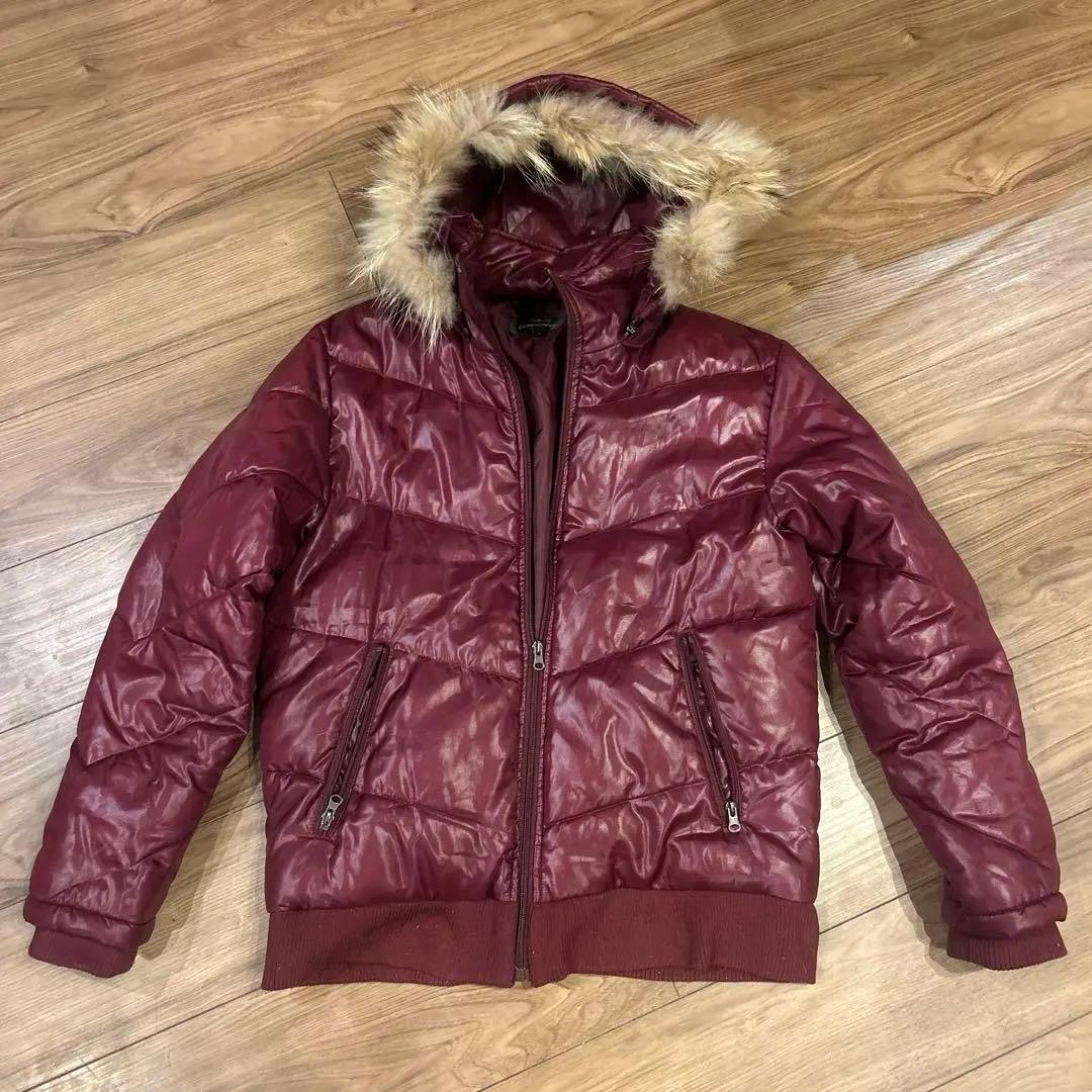 00s archive ファー ダウンジャケット y2k 平成 グランジ お兄系