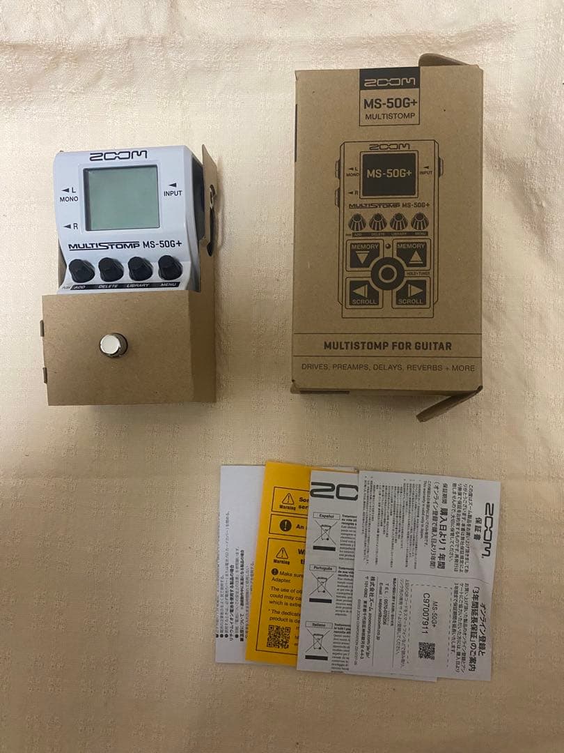 ZOOM MS-50G+ マルチストンプ