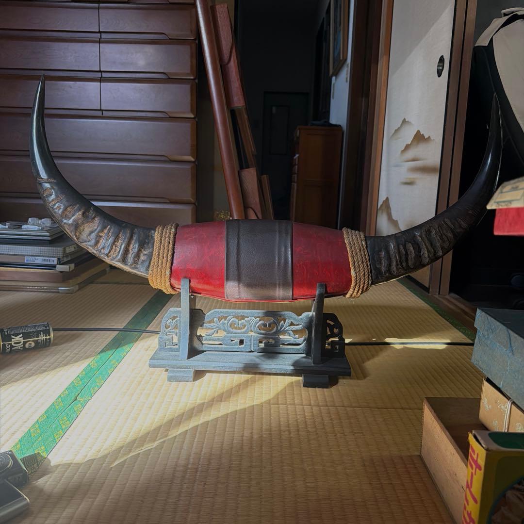 水牛の角の装飾品 ビンテージ 骨董品 - メルカリ