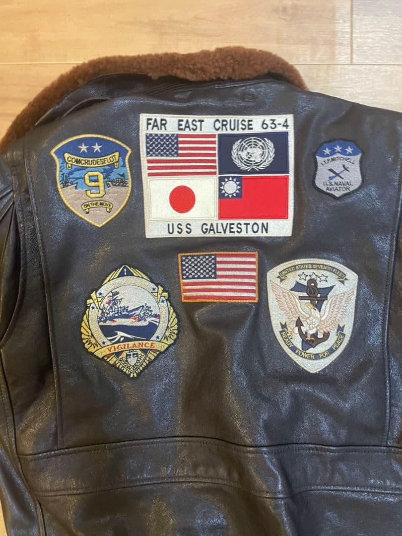 トップガン G-1 日本国旗モデルAVIREXサイズ40 試着のみ お値下げ中