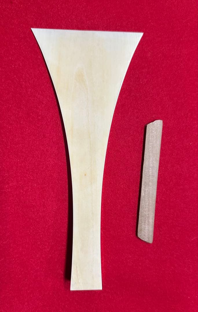 三味線撥43 107.7g 開き9.1 全長20.5 天然素材　美品