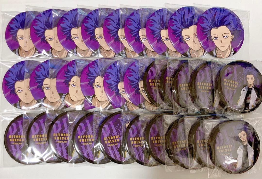 ヒロアカ 心操人使 スカジャン 缶バッジ30点セット 僕のヒーローアカデミア ヒロアカ 着こなせ スカジャン SUKAJAN 缶