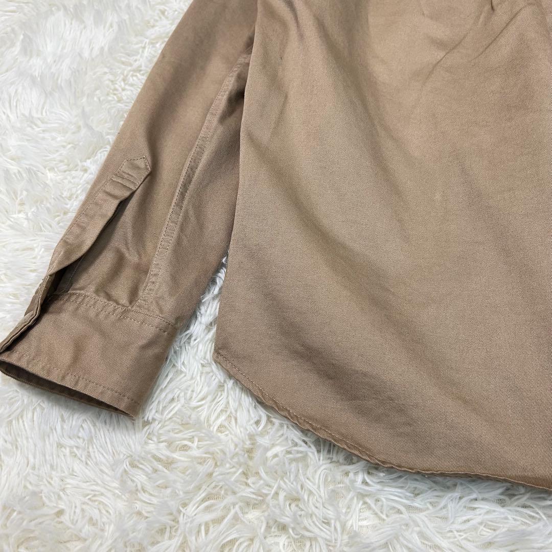 STUSSY 35thベースボールジャケット ベージュ L フード コットン