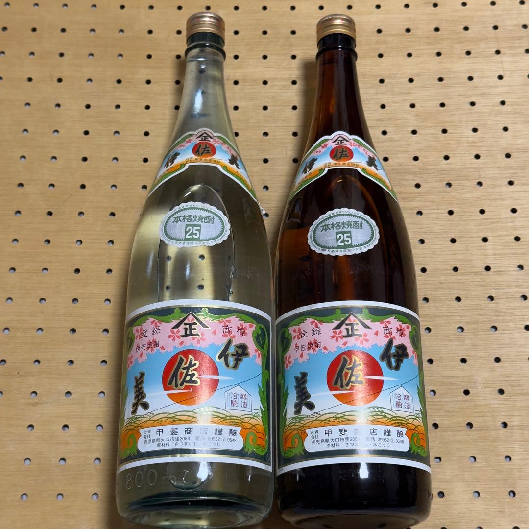 古酒 伊佐美 透明瓶 茶瓶 1,800ml 2本セット 伊佐美 伊佐美1800ml 芋焼酎 甲斐商店 : リカーステーション酒市場