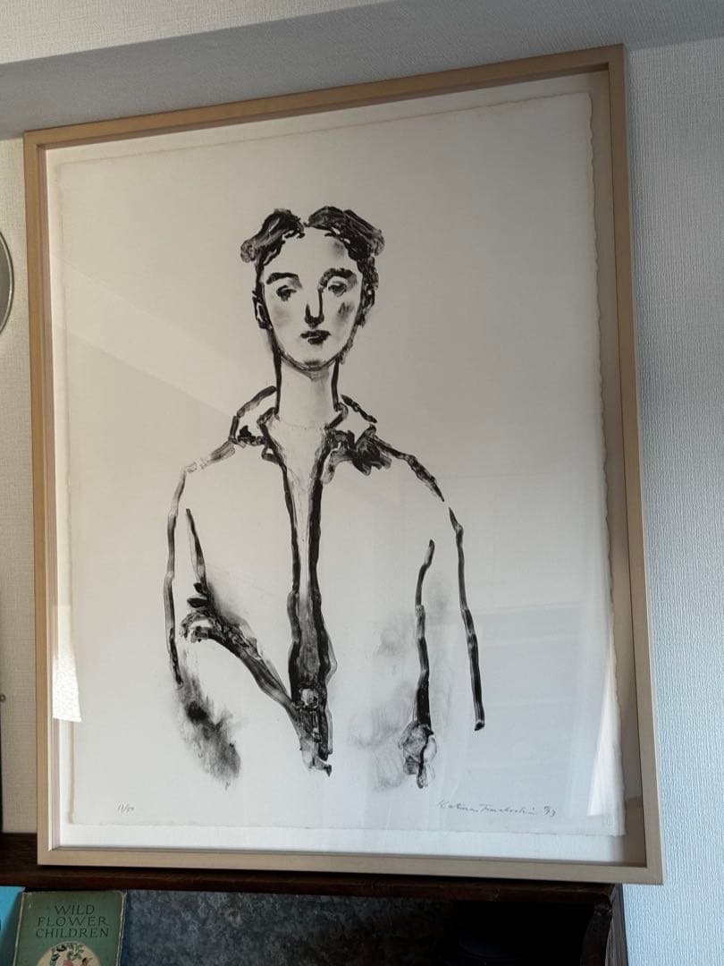 舟越桂　The mirror in the distance 遠い鏡1993年 舟越桂 森へ行く日」が彫刻の森美術館で7月開催。生前、作家が準備し