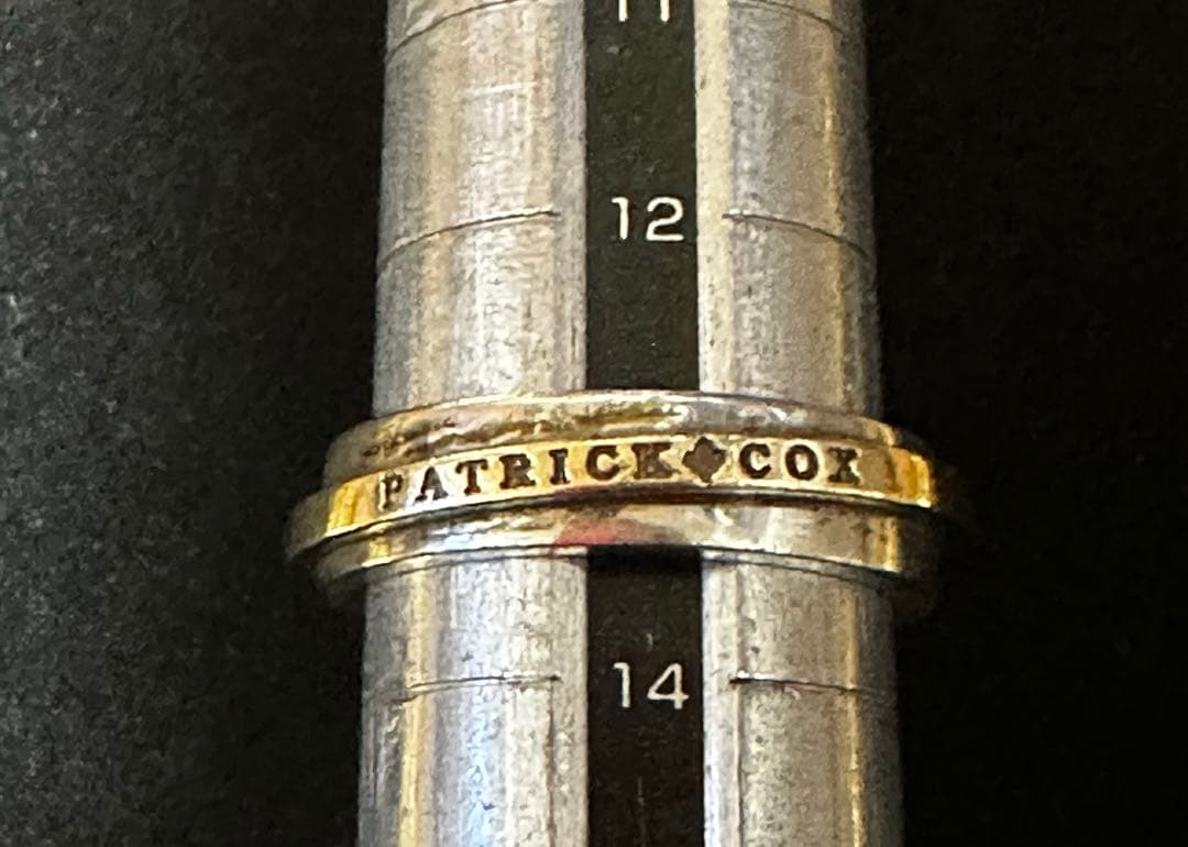 PATRICK COX K10×SILVER925 コンビリング