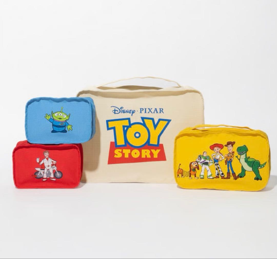 wcj トラベルバッグ　トイストーリー　ポーチ
