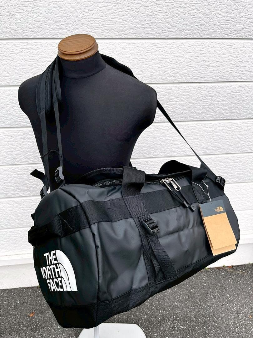 新品 ノースフェイス ダッフルバック ボストンバック 黒 50L 修学旅行
