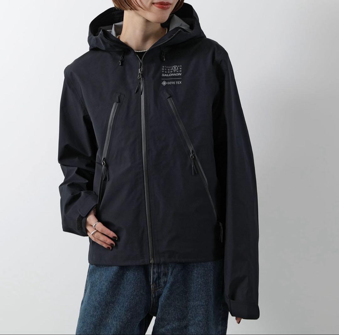 MM6 X SALOMON GORE-TEX フード付きウィンドブレーカー MM6 MAISON MARGIELA x SALOMON GORE-TEX FOOD WINDBREAKER エムエム6