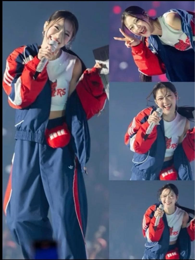 ベビモンルカ着用　アディダスセットアップ