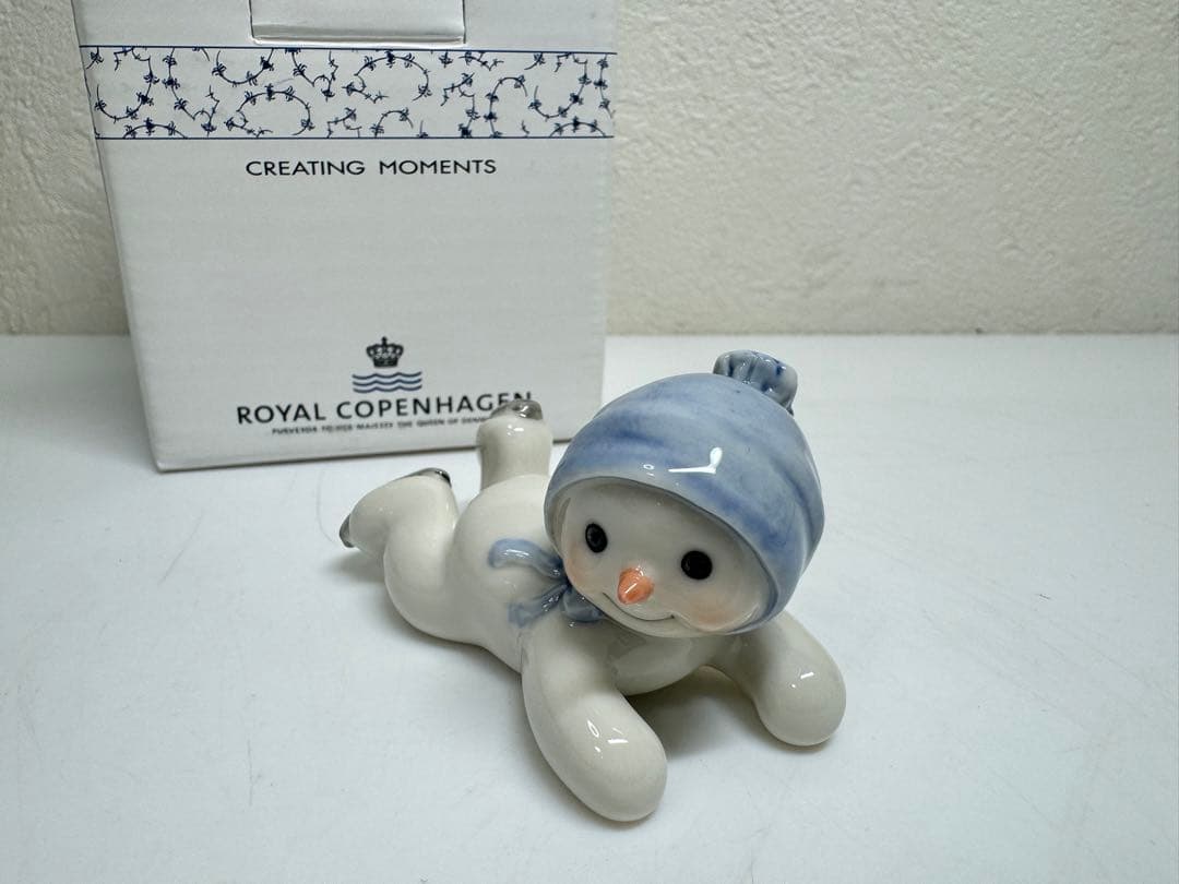 ロイヤルコペンハーゲン 人気スノーマンシリーズ2006 赤ちゃん フィギュリン