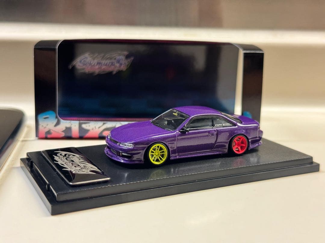 1/64 改 日産 Silvia S14 N-style Valion 関村