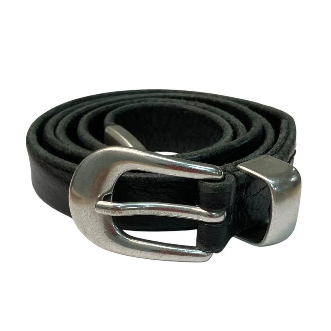 OUR LEGACY アワーレガシー　ベルト　70 OUR LEGACY (アワーレガシー) 2cm 編み込み カーフレザー ベルト