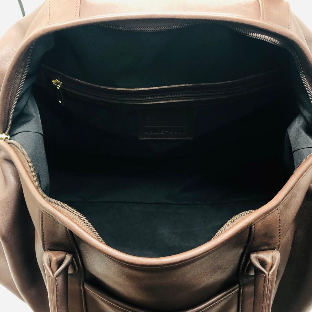 オールドコーチ 0502 ボストンバッグ ブラウン 良品 - メルカリ