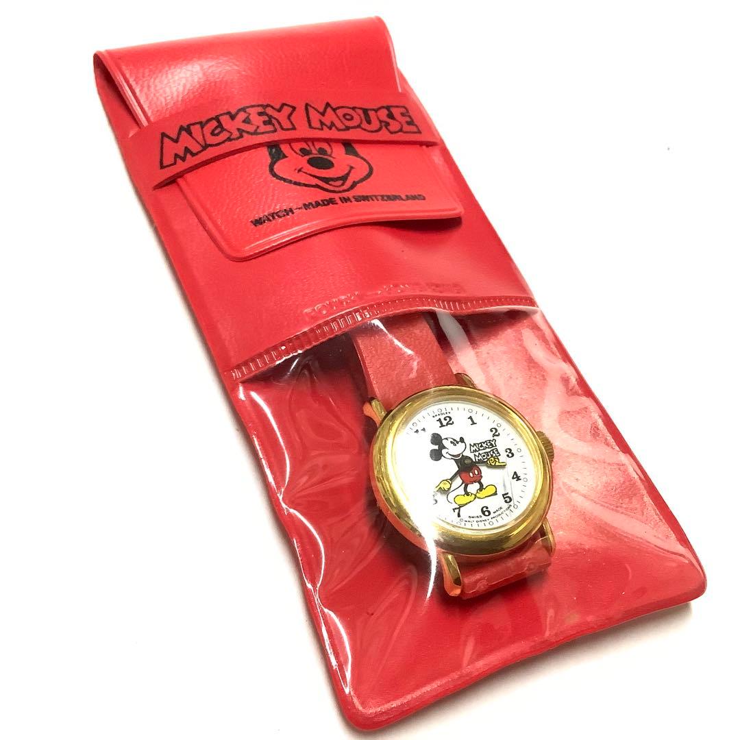 激レア！稼働中】BRADLEY ミッキーマウス 50周年記念 手巻き 腕時計