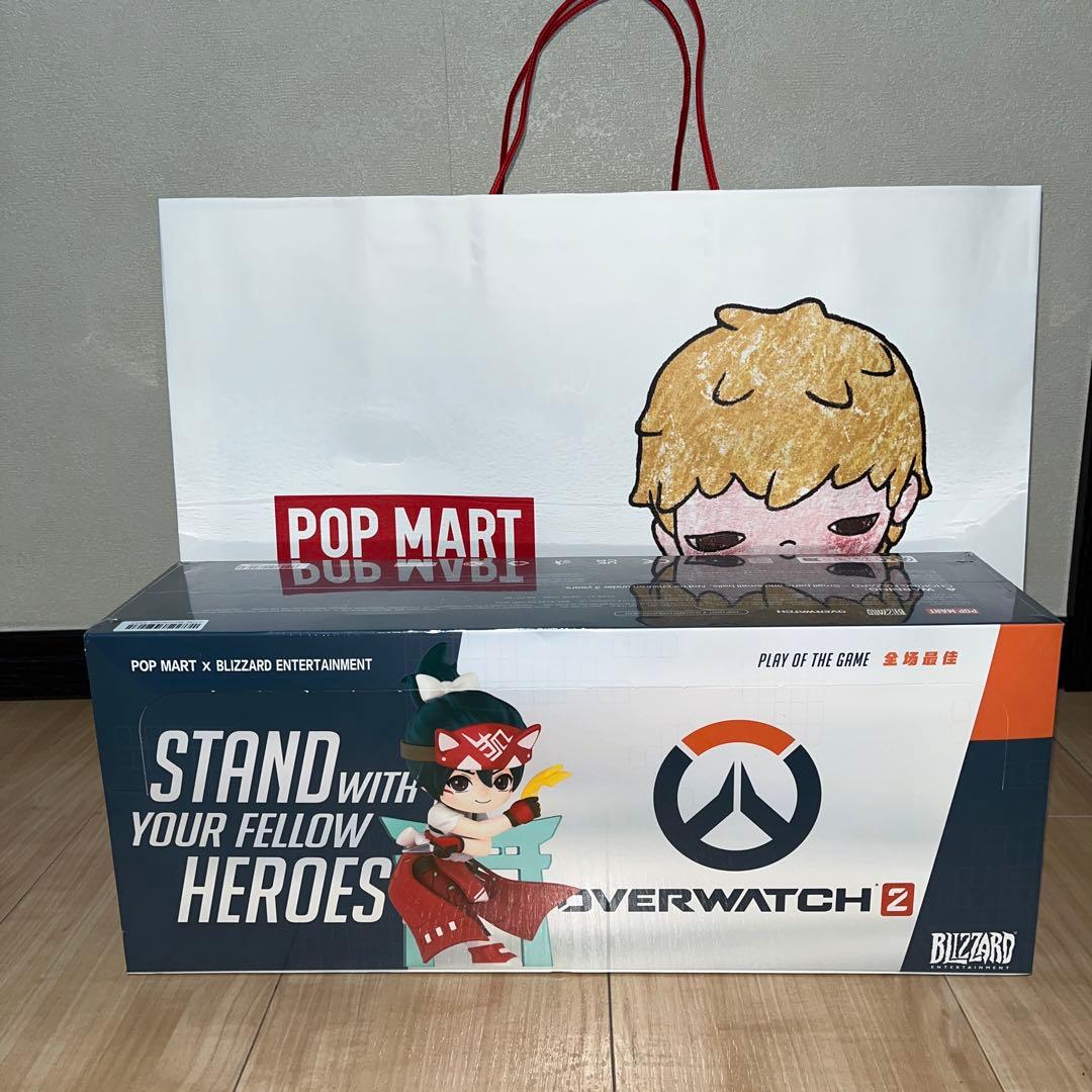 【未開封】POP MART OVERWATCHアソートボックス（10個入）正規品 Pop Mart Overwatch Play of the Game Series Blind Box Figure Toy