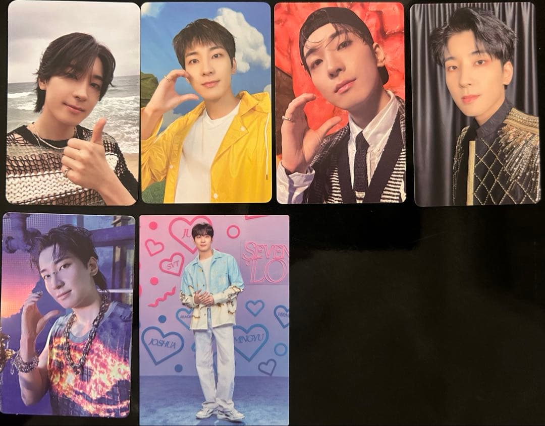 K-POP トレカ ウォヌ WONWOO 6枚セット - メルカリ