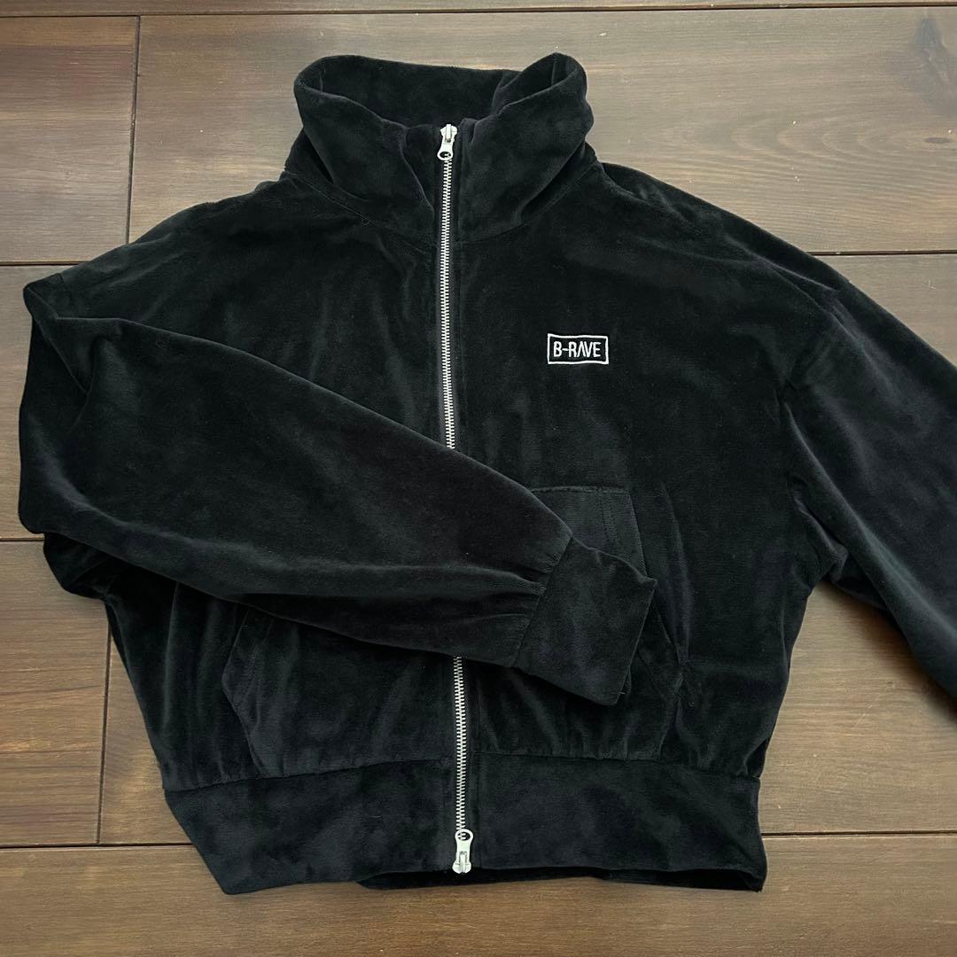 B-RAVE HANA ノノガ　ベロアジャケット B-RAVE ベロアトラックジャケット ノノガ - メルカリ