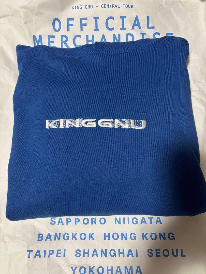 King Gnu CEN+RAL Tour 2026 パーカー