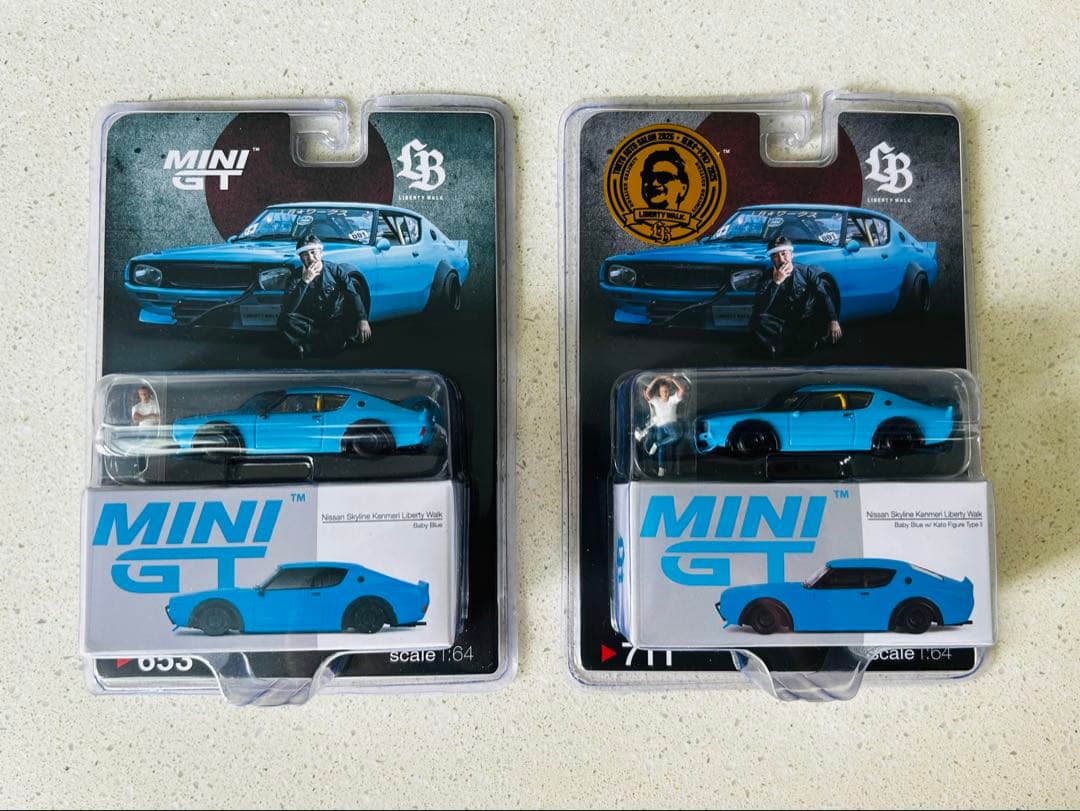 東京オートサロン限定品 LBWK MINI GT Kenmeri 2台セット