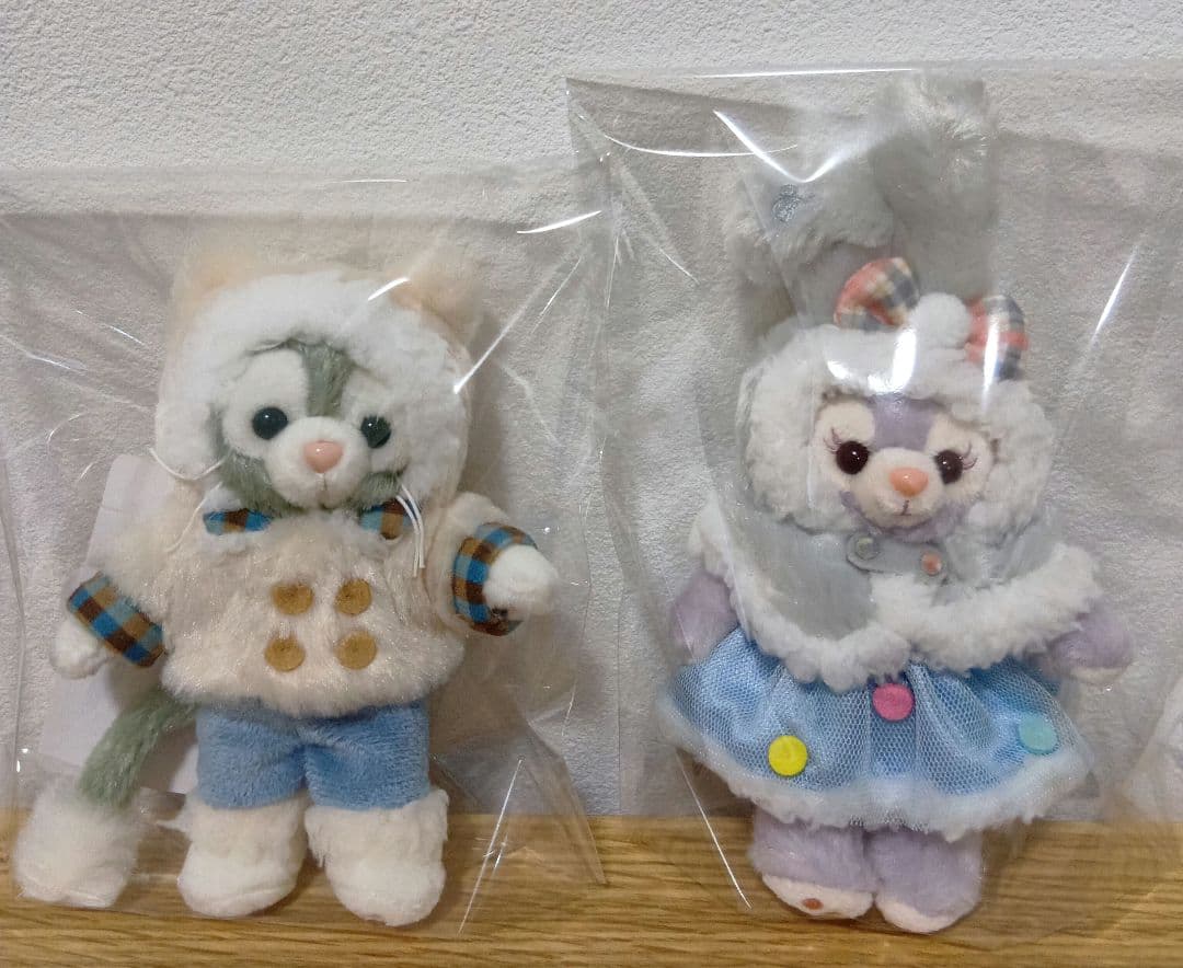 ウィンターホリデー☆ステラルー　ジェラトーニ　ぬいぐるみバッジ