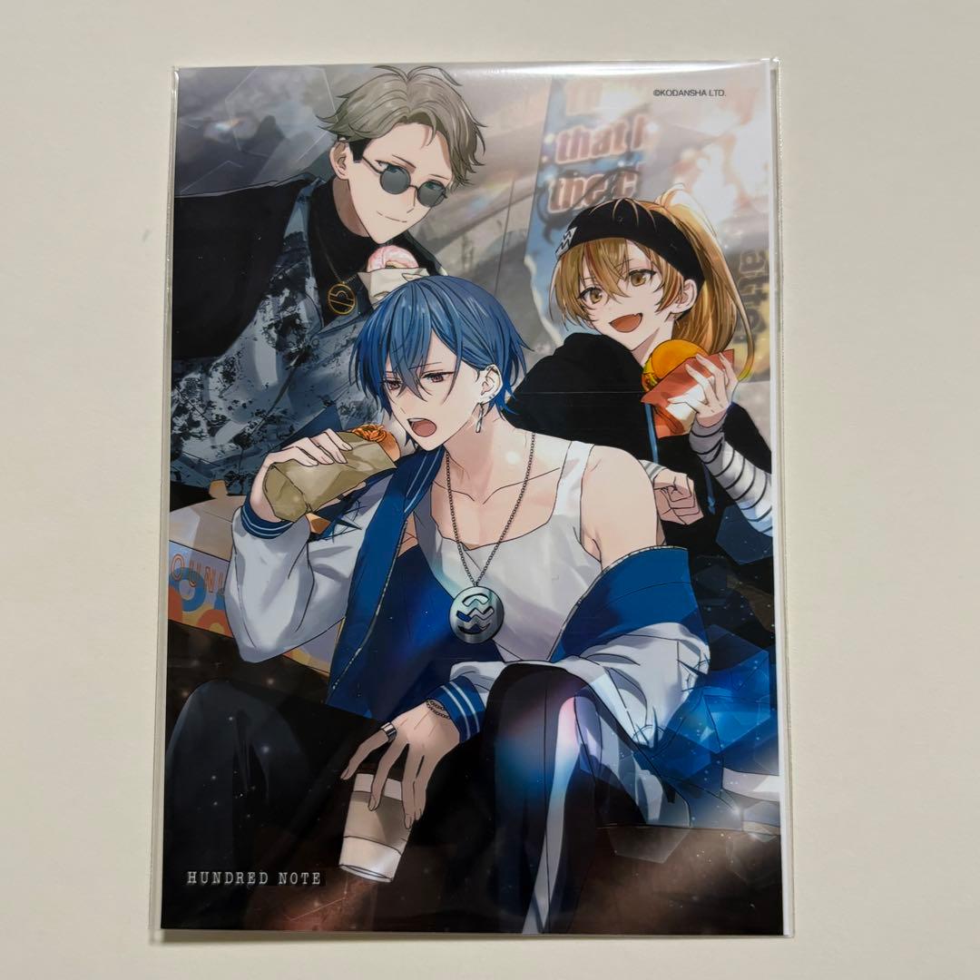 ハンドレッドノート ローソンプリント ランダムブロマイド【ホーク