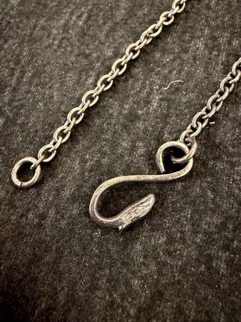 ゴローズ　イーグルフック細丸チェーン　オールド　47㎝　goro's