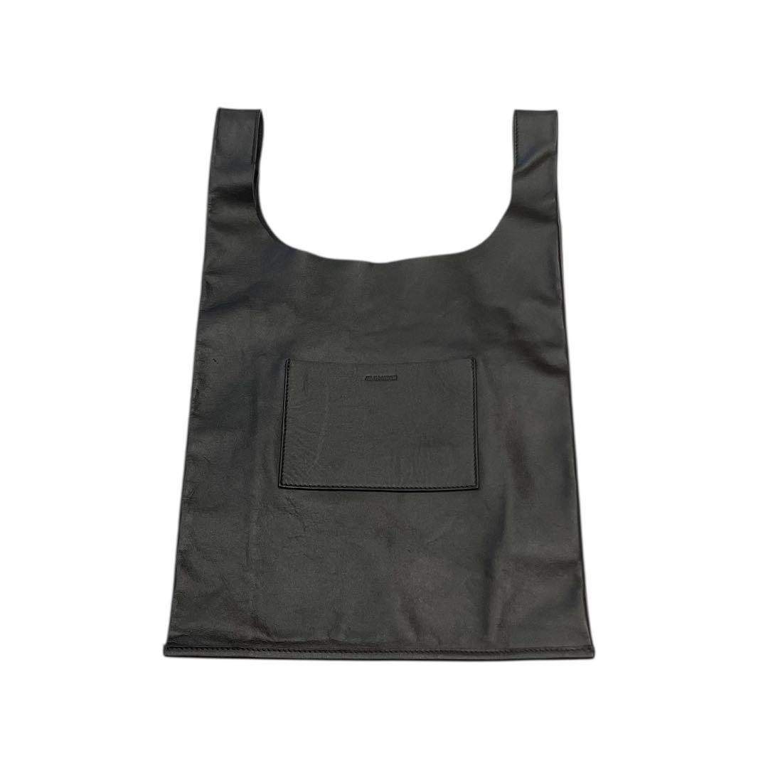 JIL SANDER MARKET マーケット レザーバッグ ショッピングバッグ