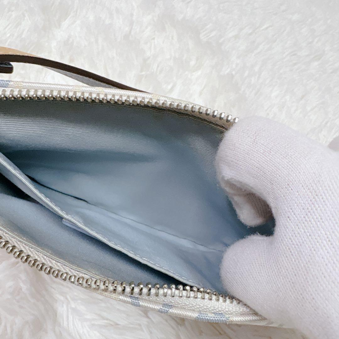 COACH コーチ アクセサリーポーチ シグネチャー キャンバス マルチ