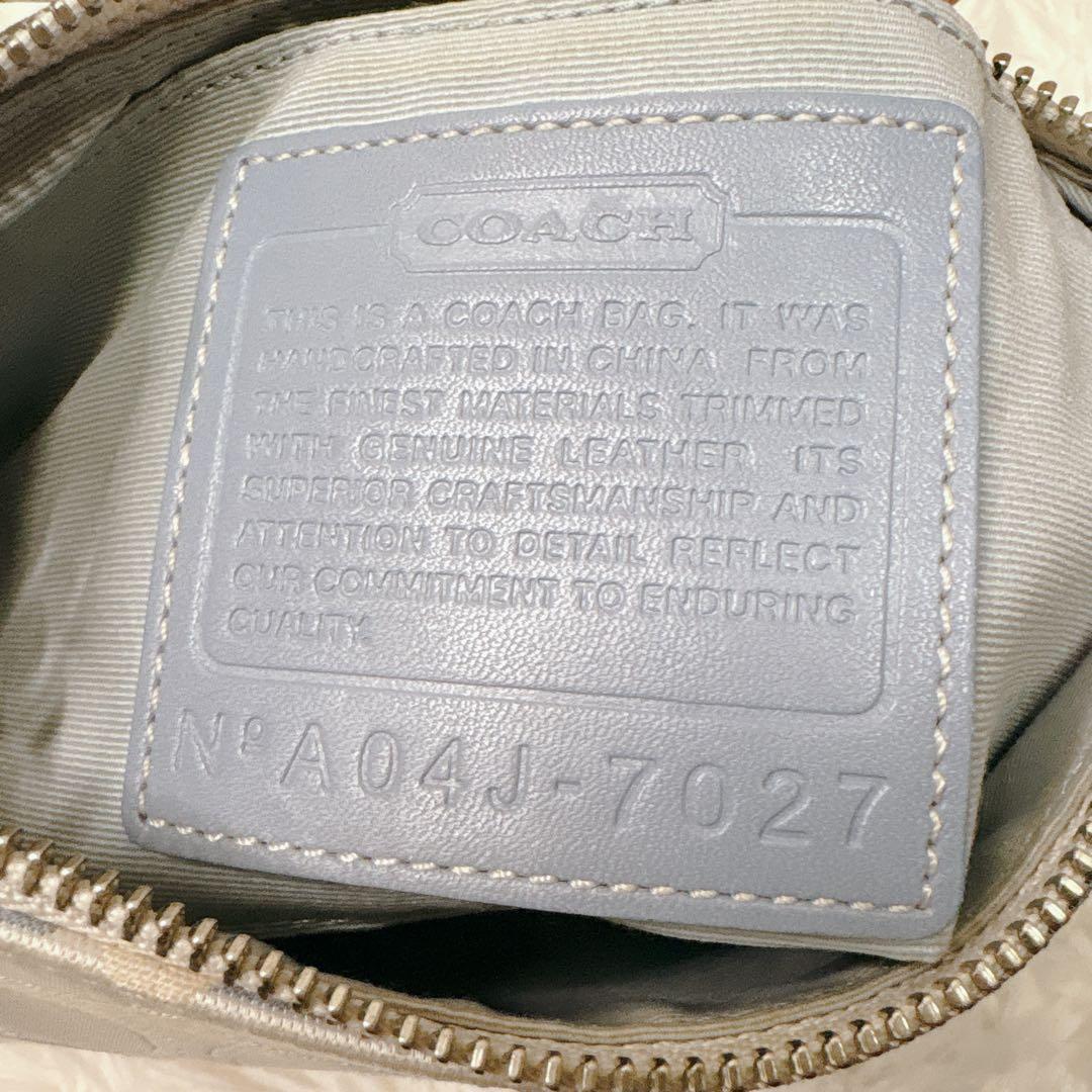 COACH コーチ アクセサリーポーチ シグネチャー キャンバス マルチ