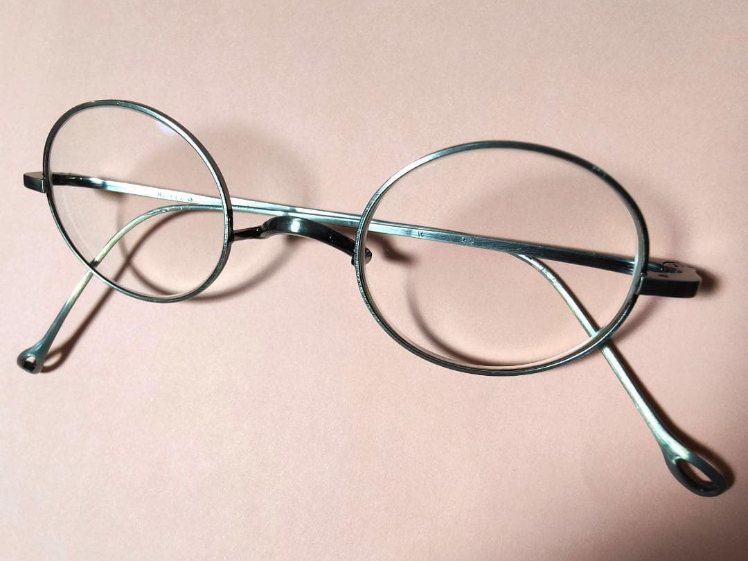 井戸多美男作 / T-416 ATS / T416 アンティークシルバー金子眼鏡