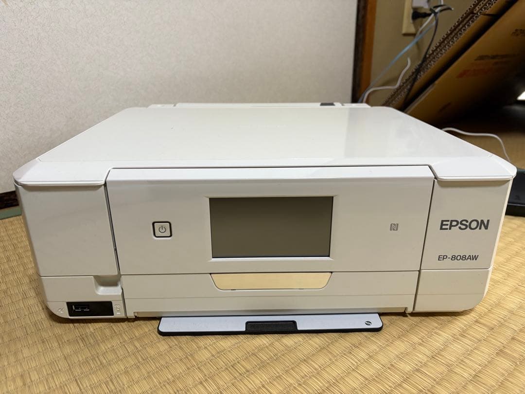 EPSON EP-808AW インクジェットプリンター 本体 - メルカリ