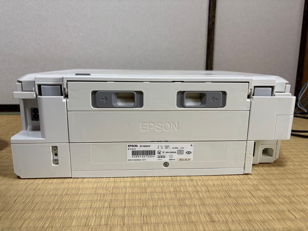 EPSON EP-808AW インクジェットプリンター 本体 - メルカリ