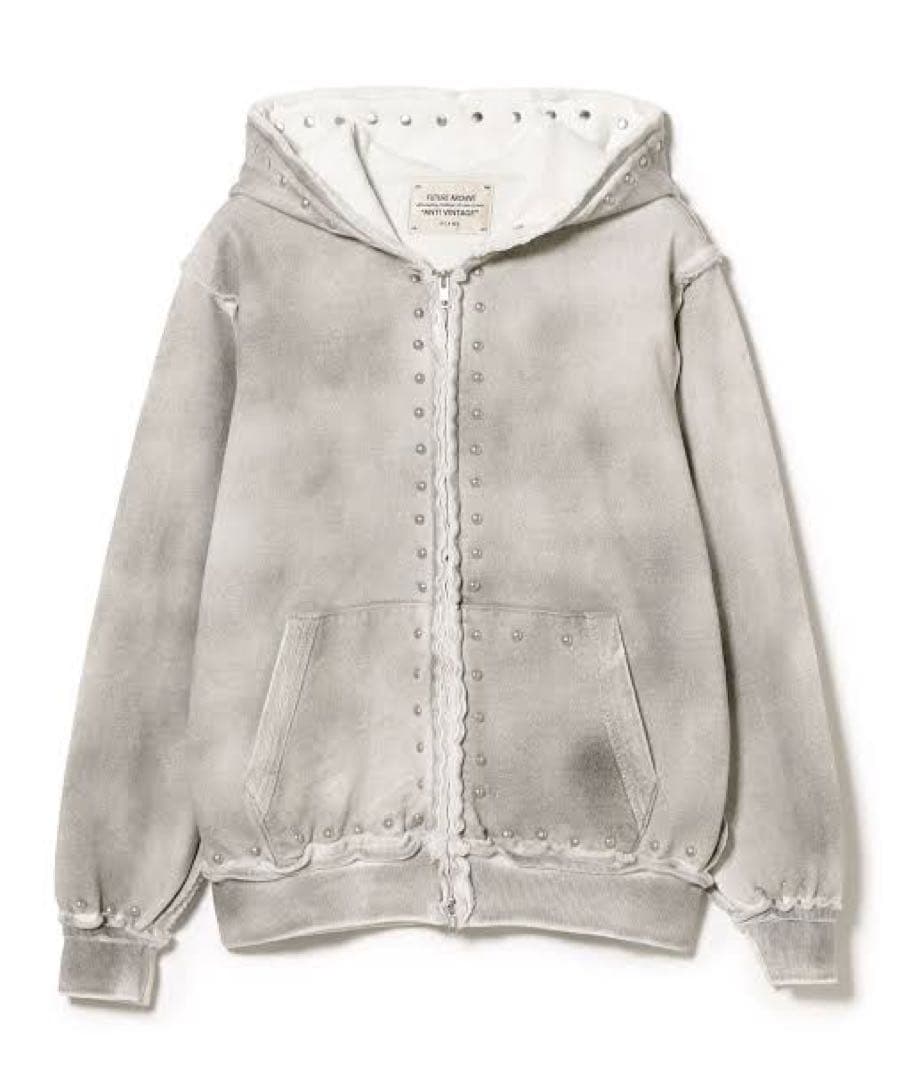 beams future archive フェード ジップフーディー パーカー - メルカリ