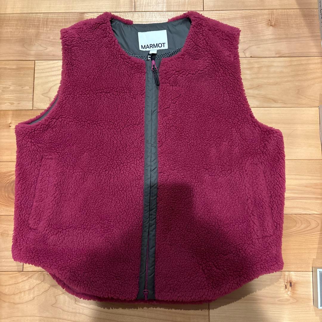 MARMOT CAPITAL＞ボア フリースベスト/ ピンク / M - メルカリ