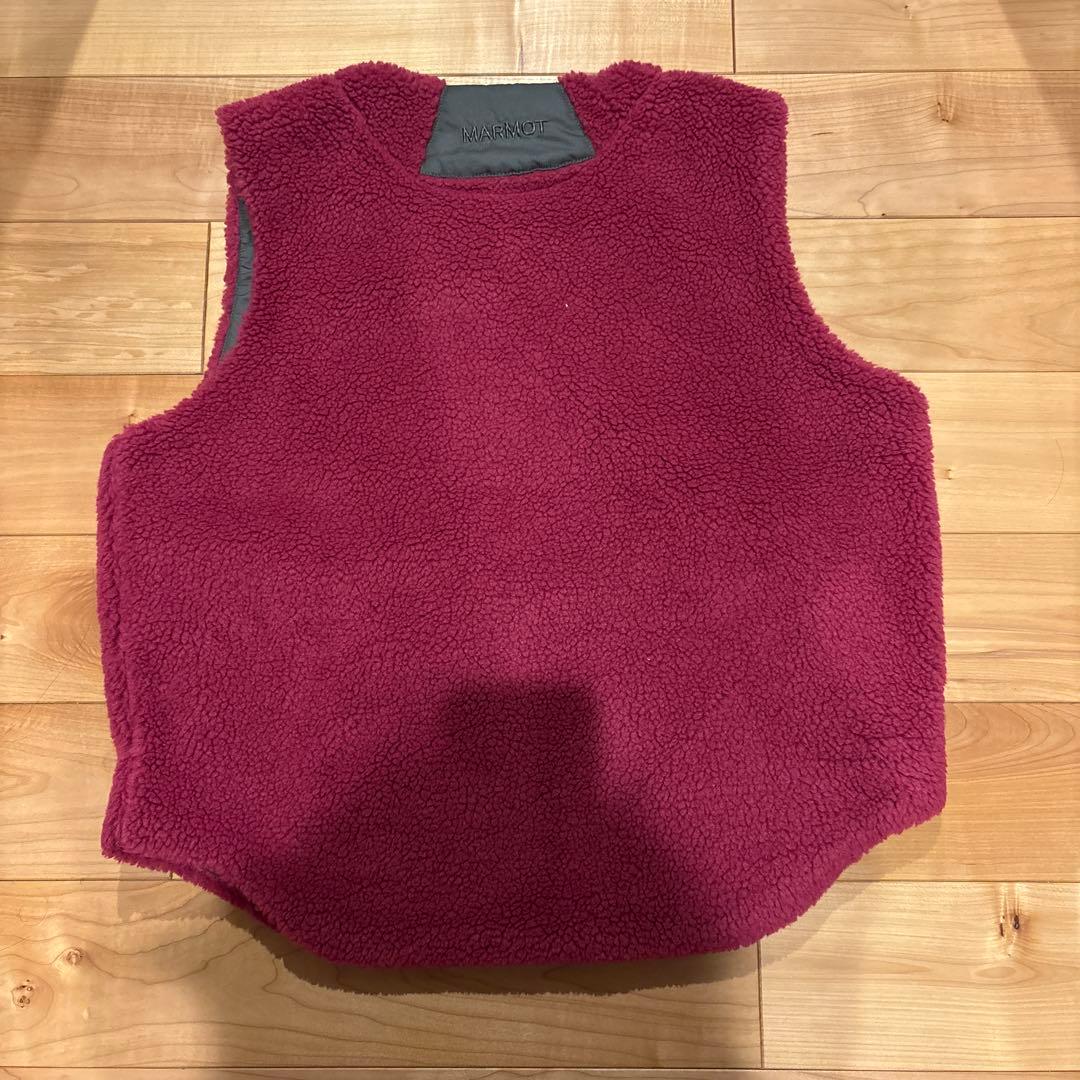MARMOT CAPITAL＞ボア フリースベスト/ ピンク / M - メルカリ