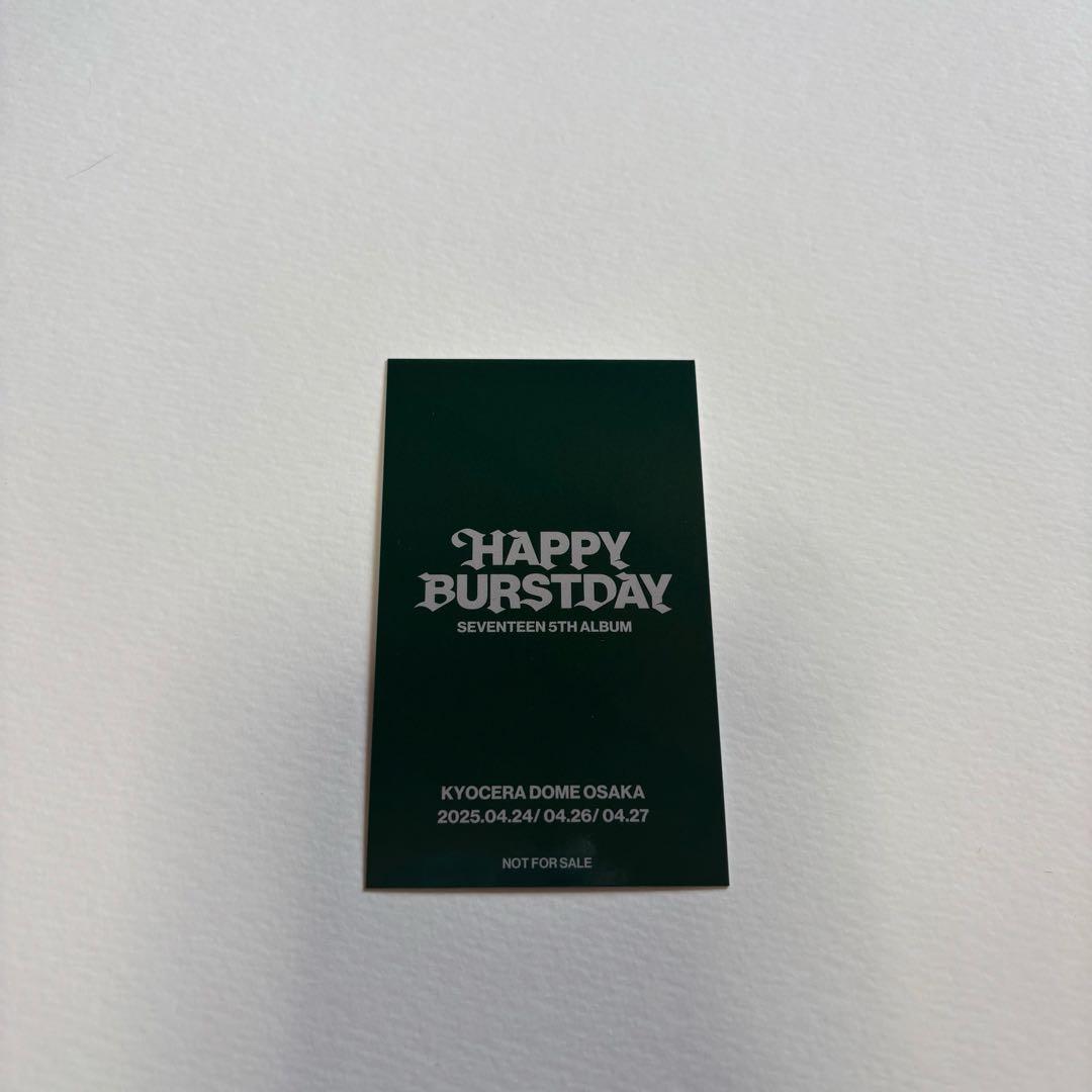 HAPPY BURSTDAY THE8 大阪会場限定トレカ - メルカリ