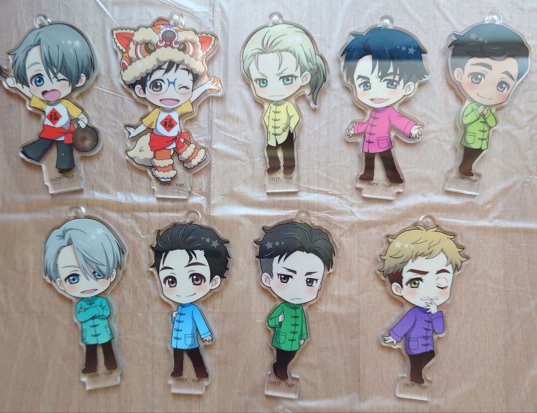ユーリ!!! on ice 香港限定 アクスタ ヴィクトル 勇利 コンプ セット