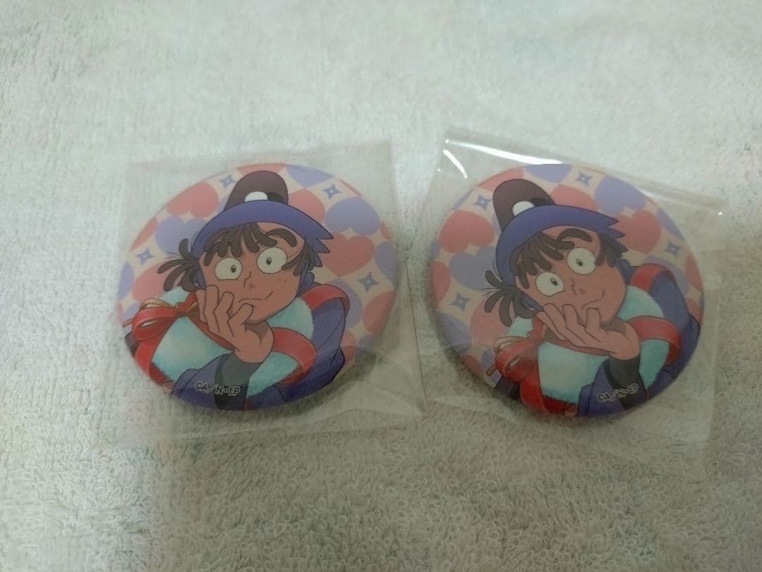 忍たま乱太郎 アニメイトカフェ はぁとふる大作戦 尾浜 缶バッジ