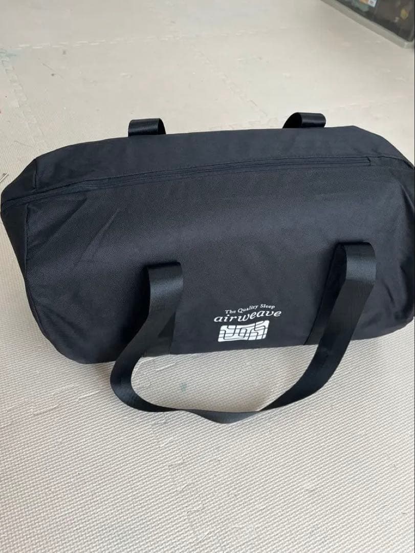 airweave 折りたたみマットレス 黒 収納バッグ付き ごろ寝マットレス専用 収納バッグ 収納ケース 幅65cm 幅80cm