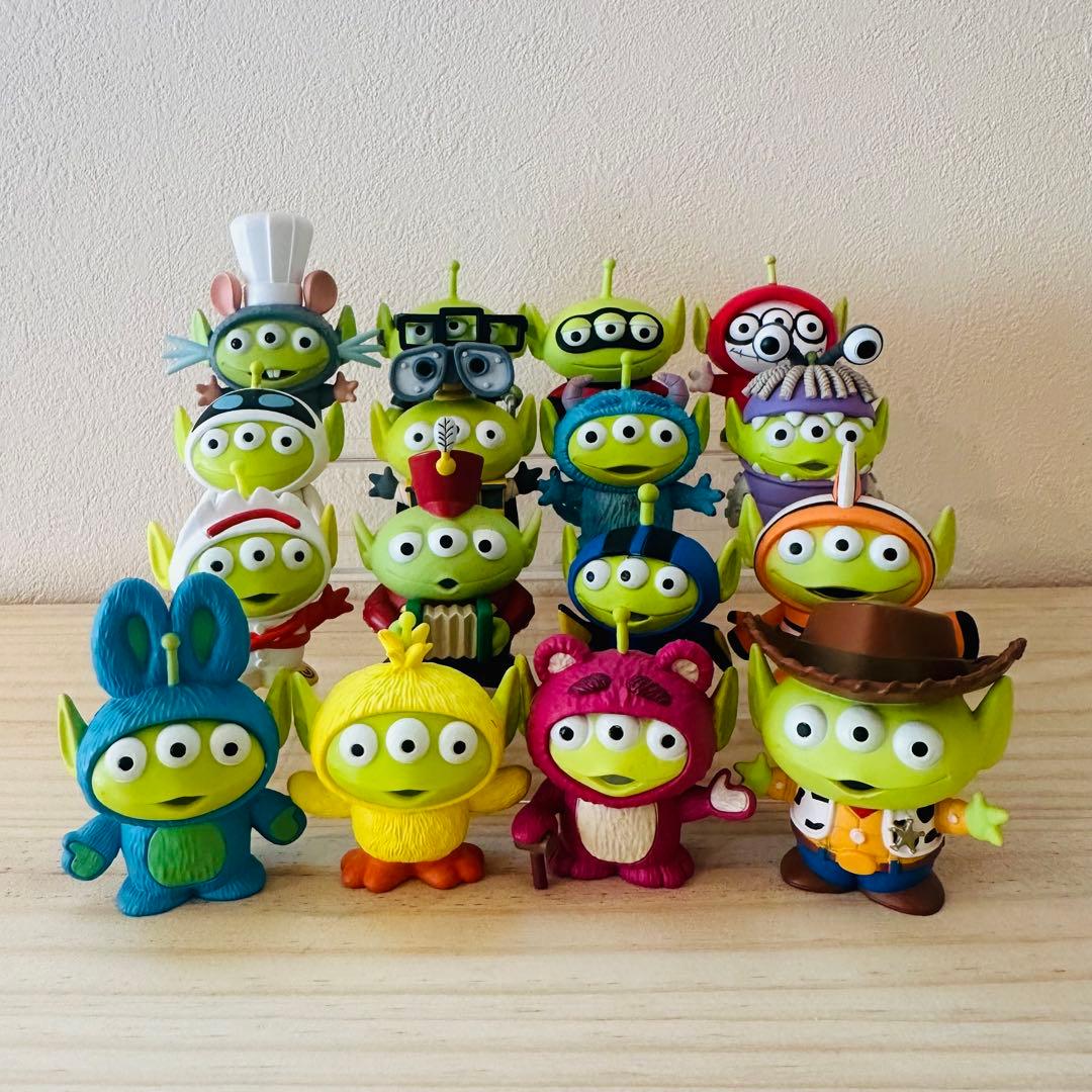 トイストーリー　エイリアン　リトルグリーンメン　なりきりフィギュア　16体セット