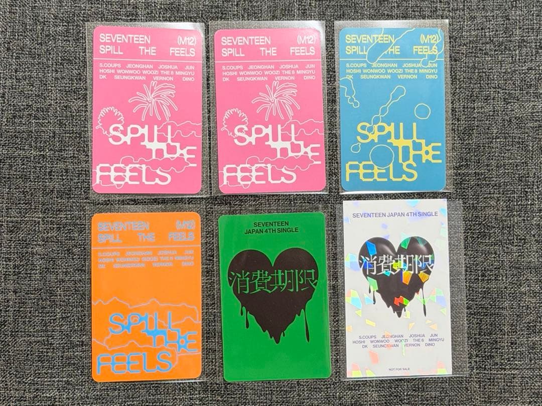 SEVENTEEN VERNON トレカ ステッカー - メルカリ