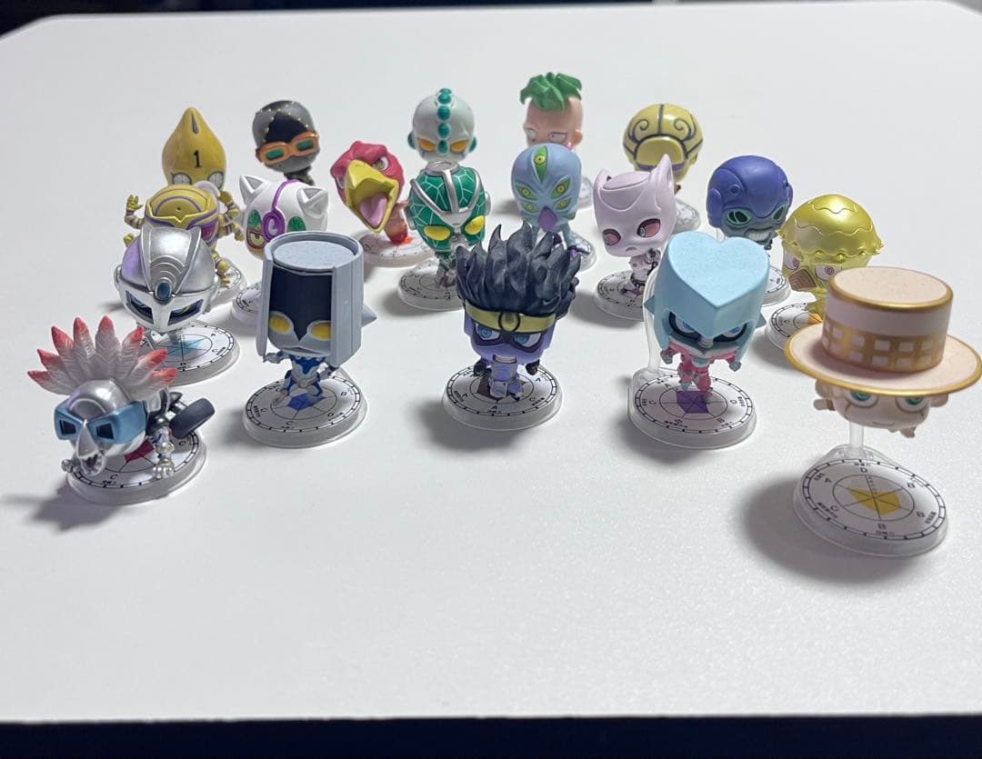 ガチャガチャ ジョジョの奇妙な冒険 ミニフィギュアセット
