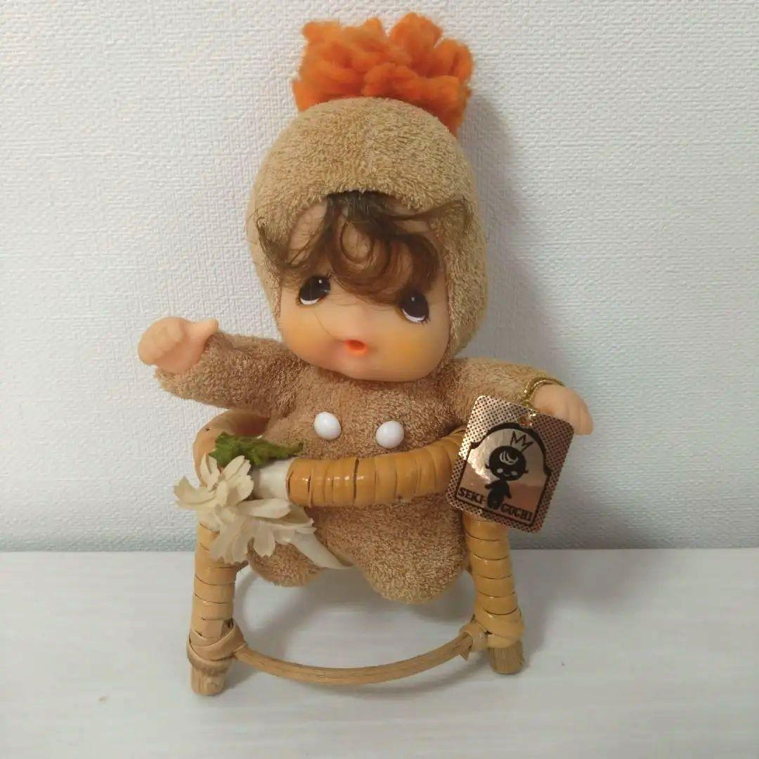 昭和レトロ しずくちゃん セキグチ 赤ちゃん人形 タグ付き未使用